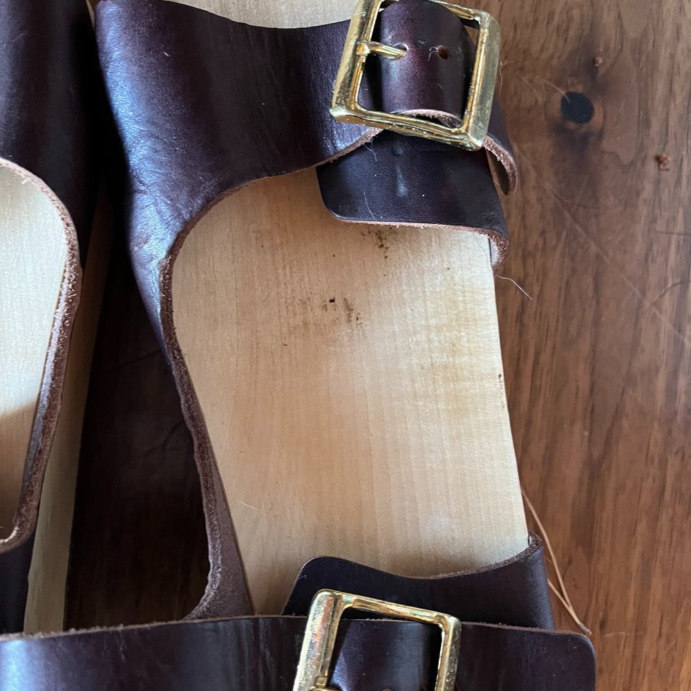 Burgundy Bryr Sandals - 41